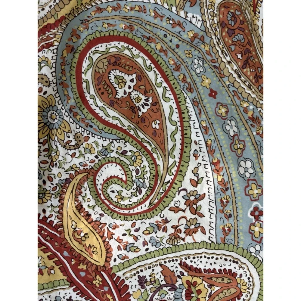 Pottery Barn HARPER‎ PAISLEY Full/Queen DUVET COVER